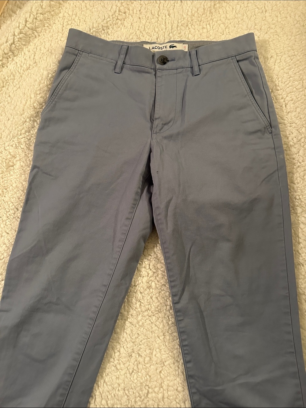 Lacoste Men’s Slate Blue Chino Pants